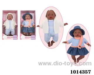 14 inch doll with 12-sound IC 2sets mixed loading in Display box