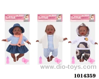 14 inch doll with 12-sound IC 3sets mixed loading  in PVC bag