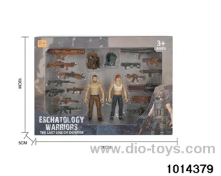 Simulation model toy set in window box