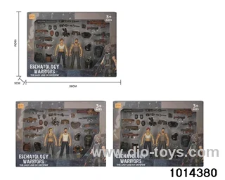 Simulation model toy set in window box