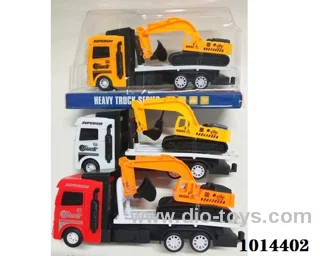 Inertial engineering vehicle 3color mixed loading in PVC cover