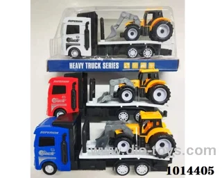 Inertial engineering vehicle 3color mixed loading in PVC cover