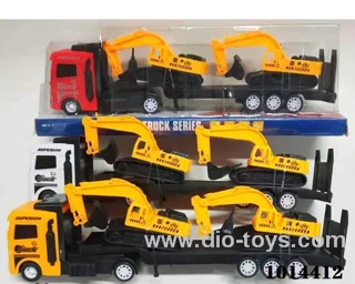 Inertial engineering vehicle 3color mixed loading in PVC cover