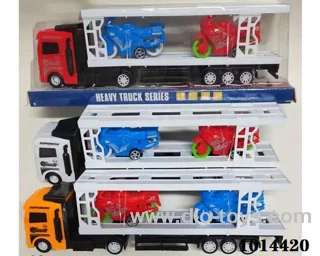 Inertial engineering vehicle 3color mixed loading in PVC cover