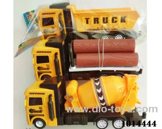 Inertial engineering vehicle 3sets mixed loading in Opp bag