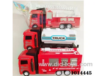 Inertial engineering vehicle 3sets mixed loading in Opp bag