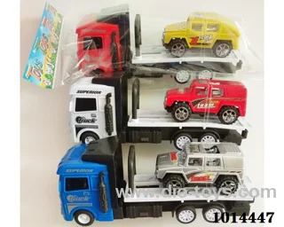 Inertial engineering vehicle 3color mixed loading  in Opp bag