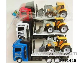 Inertial engineering vehicle 3color mixed loading  in Opp bag