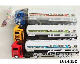Inertial car 3 color mixed loading  in Opp bag