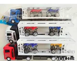 Inertial car 3 color mixed loading in Opp bag