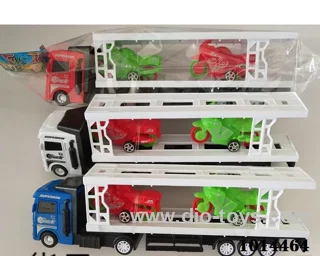 Inertial car 3 color mixed loading in Opp bag