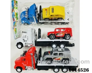 Inertial car 3 color  mixed loading in Opp bag