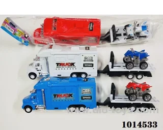 Inertial car 3 color  mixed loading in Opp bag