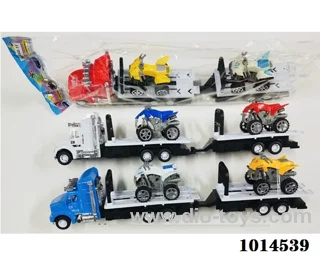 Inertial car 3 color  mixed loading in Opp bag