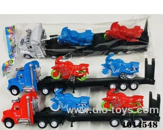 Inertial car 3 color  mixed loading in Opp bag