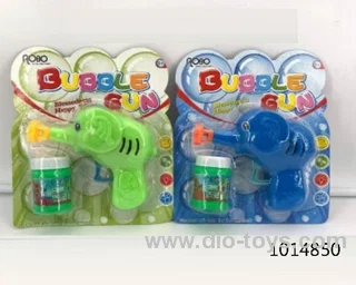 Bubble gun 2color mixed loading  in blister card