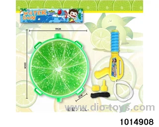 Backpack water gun in PP bag with header