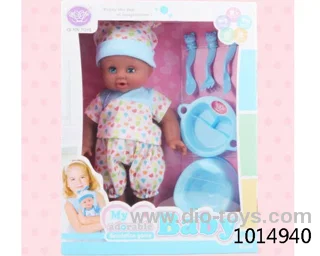 16 inch doll with sound in window box