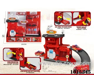 parking lot in Display box