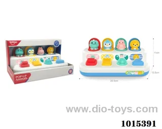 Puzzle peekaboo toy in Display box
