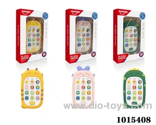 cartoon mobile phone with light &music in Window box