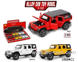 12pcs 1:32 Return alloy car with sound &light  3color mixed loading in Display box