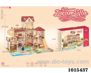 dream house set in  Hand box