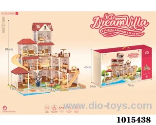dream house set in  Hand box