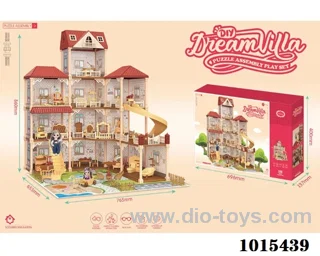 dream house set in Color box