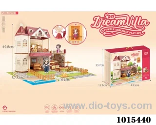 dream house set in  Hand box