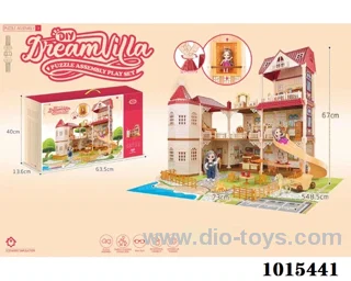 dream house set in  Hand box