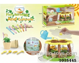 Sun planting hut  in Color box