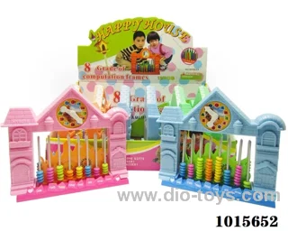 12pcs abacus 4color mixed loading in display box