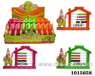 18pcs abacus 3color mixed loading  in display box