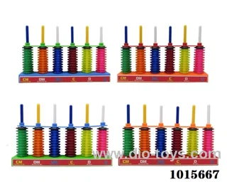 12pcs abacus 4color mixed loading in poly bag header