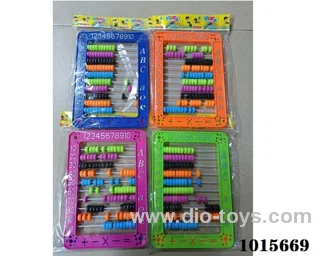 abacus 4color mixed loading in Opp bag