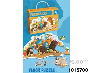 Puzzles in color box