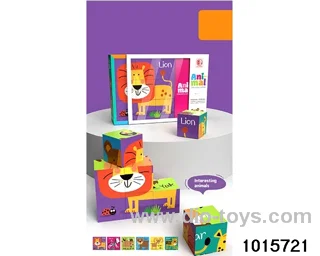 6 in 1 Puzzles in color box