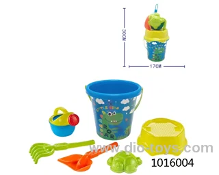 6pcs beach toys in Net bag