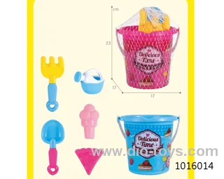 6pcs beach toys in  Net bag