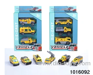 Sliding alloy car in window box