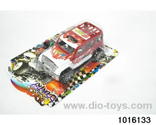 Wire-controlled vehicles in Blister card