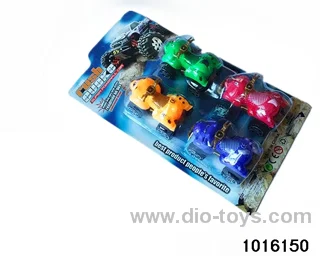 4PCS Back to the force beach motorcycle in Blister card