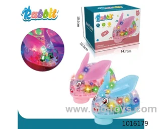 Electric universal _x000D_
rabbit with light&music in color box