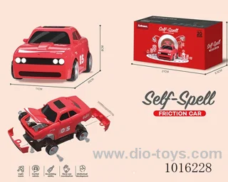 DIY Q plate inertia racing with light&sound include battery in Color box