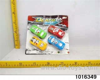 pull back car in Blister card