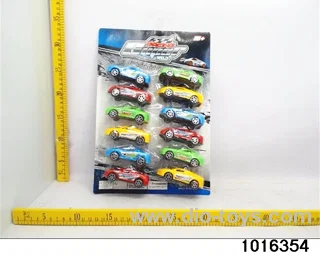pull back car in Blister card