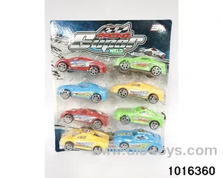 pull back car in Blister card