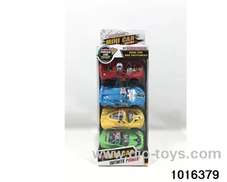 pull back car in color box