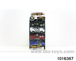 pull back car in color box